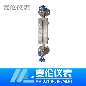 <b>夾套型玻璃板液位計</b> <b>夾套型玻璃板液位計</b>